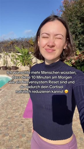 Kommmentiere “Cortisol” und ich sende dir meine geheime Morgen-Praxis zu 🌞🍋🫧