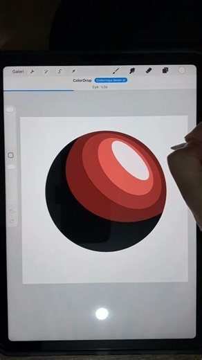 Can You Make This 3D Text in Procreate? ✨ | Procreate’de 3D Yazı #shorts#procreate #digitalart