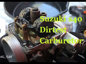 Suzuki S40 carb rebuild