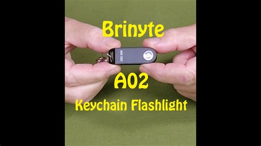 Portable & bright: Brinyte A02 keychain flashlight tested