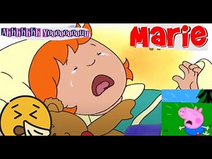 Caillou sneezes like Marie and Rosie cries like George Pig (GoAnimate/Vyond Edition)