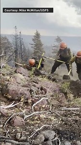 Watch crews battle the nation's largest wildfire burning in Utah