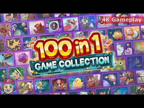 100 in 1 Game Collection 4K Gameplay on Nintendo Switch 2