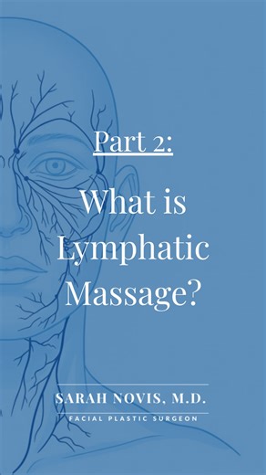 Dr. Sarah Novis on Instagram: "What is lymphatic massage? Lymphatic massage is a very gentle technique designed to help mobilize fluid after surgery and support your body’s natural healing process. It doesn’t change your final result, but it can help swelling resolve more efficiently when done correctly. This is part 2 of our lymphatic system series Dr. Novis is a double board-certified, female facial plastic surgeon based in North Myrtle Beach, SC. Known for her expert technique and thoughtful