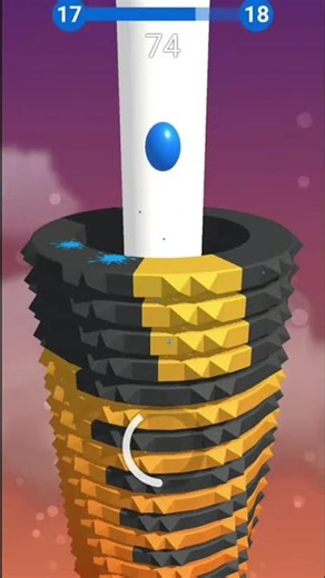 Stack Ball: One Mistake, Game Over!