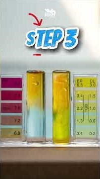 How to Test Pool Water – pH and Chlorine Step by Step✅✨