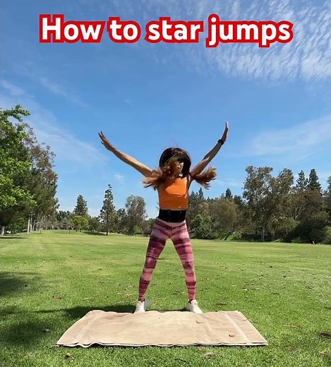 How to star jumps