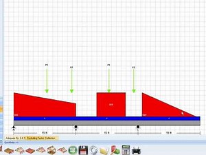 Multi Loaded Multi Span Beam