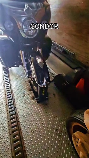 CONDOR Universal E-Track system works with CONDOR Pit-Stop & Trailer Only Model. #condorproducts #motorcycle #MadeInUSA #manufacturing #motorcycletransport #fypviralシ #fypシ゚viralシ #fypシ | CONDOR Products