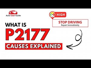 What is P2177 : Engine Error Code Causes Explained
