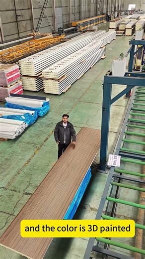 Inside Bai Sheng Factory: Premium Aluminum Roofing Production 🏭 #metalroofing #b2bsupplier