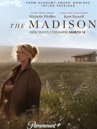 Love, family, and connection. Don't miss the premiere ofThe Madison on Saturday, March 14th, only on@Paramount . #TheMadison #MichellePfeiffer #KurtRussell #AmiaahMiller #kevinzegers