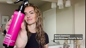 Matrix Instacure Anti-Breakage Shampoo - Balances & Strengthens Hair, Reduces and Prevents Breakage & Frizz, For Damaged & Color Treated Hair, Vegan