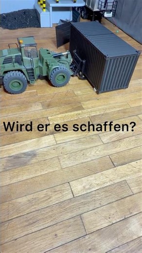 RC Test Container Verladung