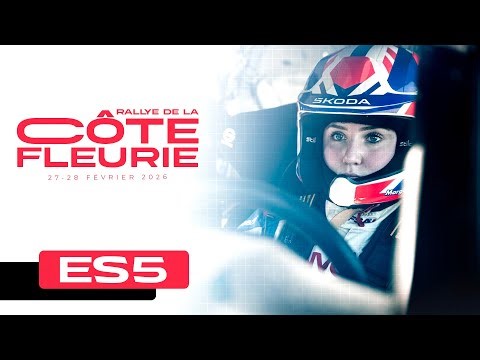 🔴 #LIVE - RALLYE CÔTE FLEURIE 2026 - ES5