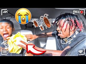 I PUT ROACHES IN ‪@coryboy‬ FOOD 🪳 ( He went crazy😳)