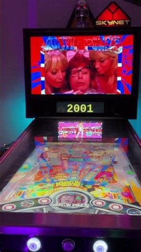 Visual Pinball Pinup Popper DIY cabinet 4k Austin Powers