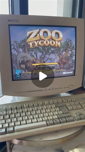Retro Computer on Instagram: "Zoo Tycoon! 2001 #retrocomputer #retrogame #gaming #games #gMer #tycoon #vintage #windows #2000s"