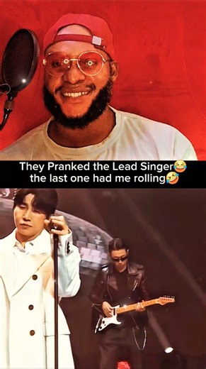 The Lead Singer Never Saw This Prank Coming... (SHOCKING Reactions!) #shorts #viral