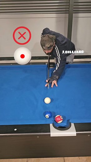 How To Avoid Double Hit & Missing Shot - Banking System #8ballpool #billiards #trickshots #9ballpool #poolshots | J.billiard
