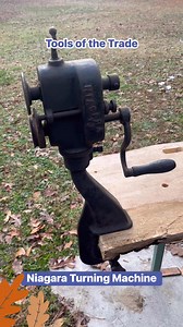 Niagara Machine and Tool Works Large Turning Machine. Used for turning the top of the tinplate over to insert a wire and strengthen the edge. Turning machines were first patented in 1820, though this model is early 20th century. Link to similar machines in comments. #hotdiptin #toolsofthetrade | Hot Dip Tin