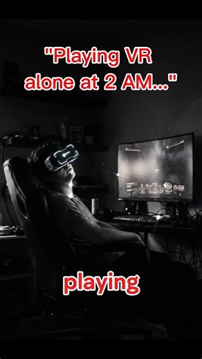 My VR headset showed me something in my REAL room... 🥽💀 #Shorts