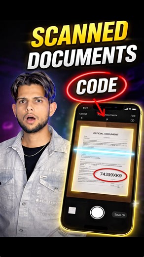 Bina App Document Scan Kaise Kare? (100% Working). #iphone #iphonetricks #scan
