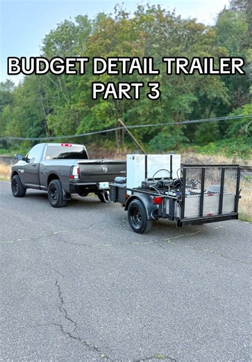 Building a Professional Detail Trailer on a Budget