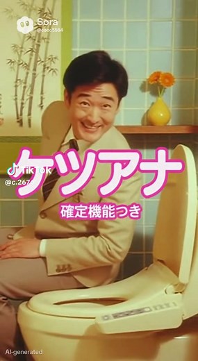 懐かしいCM: ウォッシュレット「ケツアーナ」1989年版