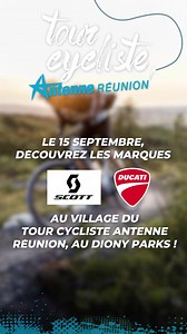 🚴‍♂️ Rendez-vous sur le Village du Tour Cycliste Antenne Réunion le 15 septembre au Diony Parks à Saint-Denis pour découvrir nos vélos ! 🚴‍♀️ En collaboration commerciale avec le Comptoir de l'Océan Indien. | Antenne Réunion