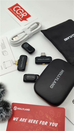 Hollyland Lark A1 Wireless Mini Microphone - Product Showcase #shortvideo