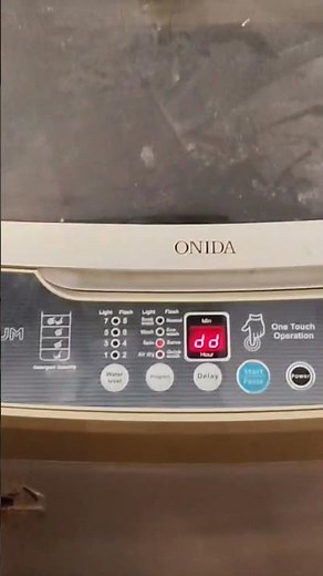 Fully automatic top load Onida washing machine e2 error e1 e4 not spin not washing