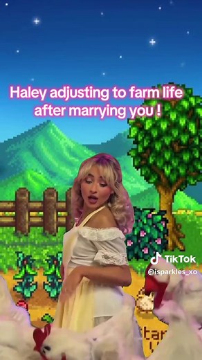 Haley's Perfect Adjustment to Farm Life in Stardew Valley