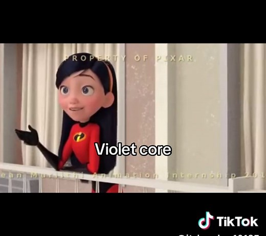 Understanding Violet's Core in The Incredibles