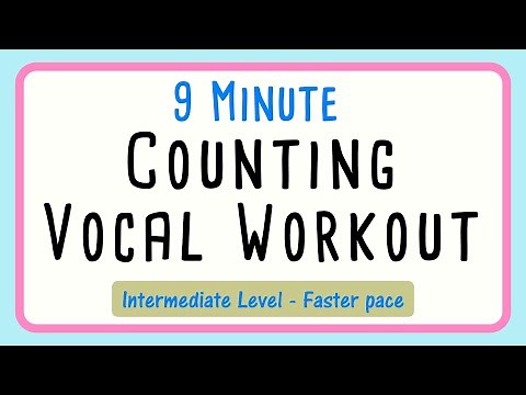 9 Minute Vocal Warm Up Female | Singing Scale and Interval Practice