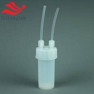 [Hot Item] PFA Impinger Bottle 90ml Double-Neck Sample Bottle No Contamination Labware