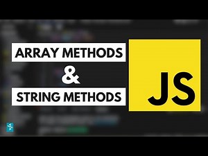 Array and String methods in javascript