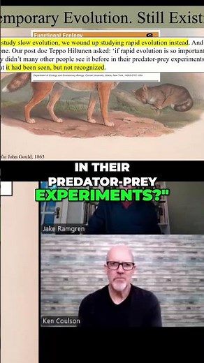 Rapid Evolution: Genes, Communities, & Ecological Change #shorts