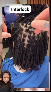Tutorial on interlock with a Latchhook🥰🔥 IG: Jboogielocs #dreadlocks #fblifestyle #goviral #viral | Duru Esther Chikodi
