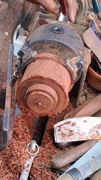 Most Satisfying Woodturning Process Ever #satisfying #woodturning #artisan
