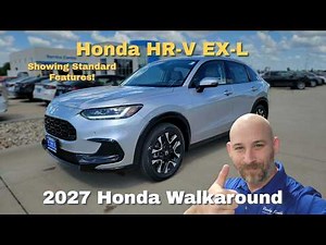 2027 Honda HR-V EX-L Walkaround Standard Features