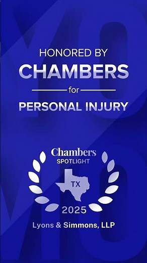 Lyons & Simmons Ranked Among Texas' Leading Personal Injury Firms
