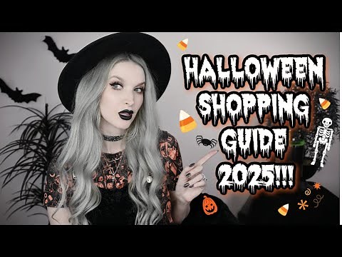 HALLOWEEN SHOPPING GUIDE 2025!!!