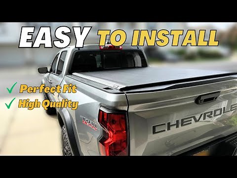2023 CHEVY COLORADO TRAIL BOSS TONNEAU COVER INSTALLATION | TRUXEDO