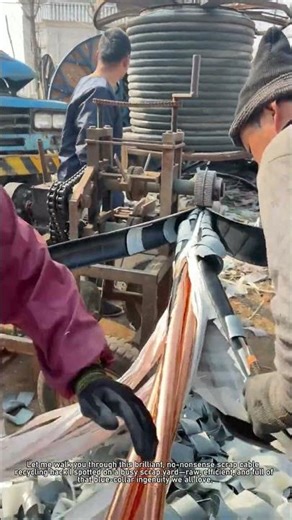 Scrap Cable Recycling Machine | Copper Recovery Hack