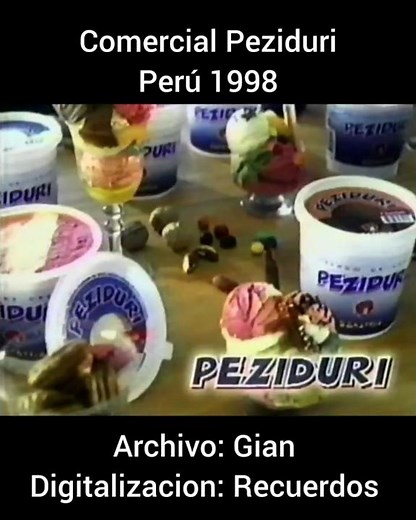 Comercial Peziduri Donofrio Perú 1998 #comercial #lostmedia #viralvideo #tv