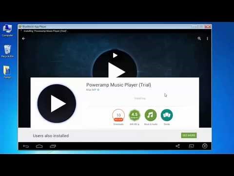 PowerAmp App for Windows 7/8.1/10 PC