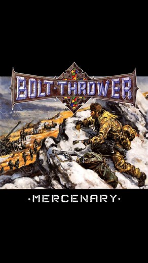 November 9th, 1998 #boltthrower released album: Mercenary. #deathmetal 🇬🇧 | Jo Bench - Bolt Thrower