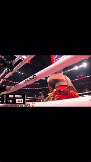 Dominic B on Instagram: "@anthonyjoshua knocks out Jake Paul in round 6 in what was a very strange fight to say the least #boxing #joshuapaul #pauljoshua #jakepaul #netflix"