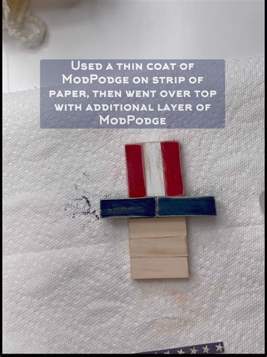 Isn’t this the cutest little ‘DIY Rustic Uncle Sam’ ornament/hanger?! ❤️🤍💙 Check out how I used Dollar Tree Tumbling Tower Blocks to make him in this short DIY video! 😍💙🤍❤️ I’m thinking he would be super cute in a tiered tray, used in a garland or you could just set him out about anywhere with your patriotic decor! 🇺🇸❤️🤍💙 Enjoy & Happy Crafting!! #rusticdecor #diy #patrioticdecor #crafting #americana #crafting #dollartree #dollartreediy #easydiy #unclesam #DIYprojects #decoupage #modpod